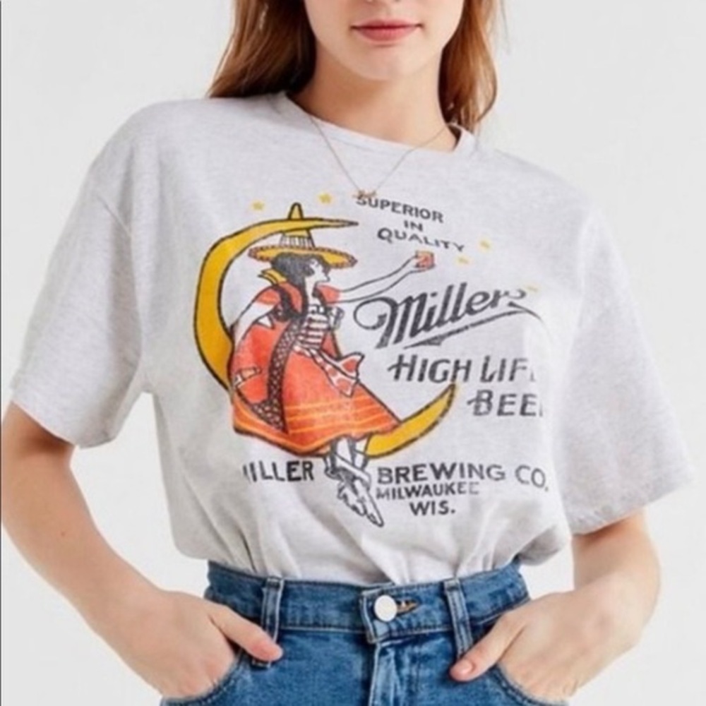 Junkfood Miller Coors Graphic Tee